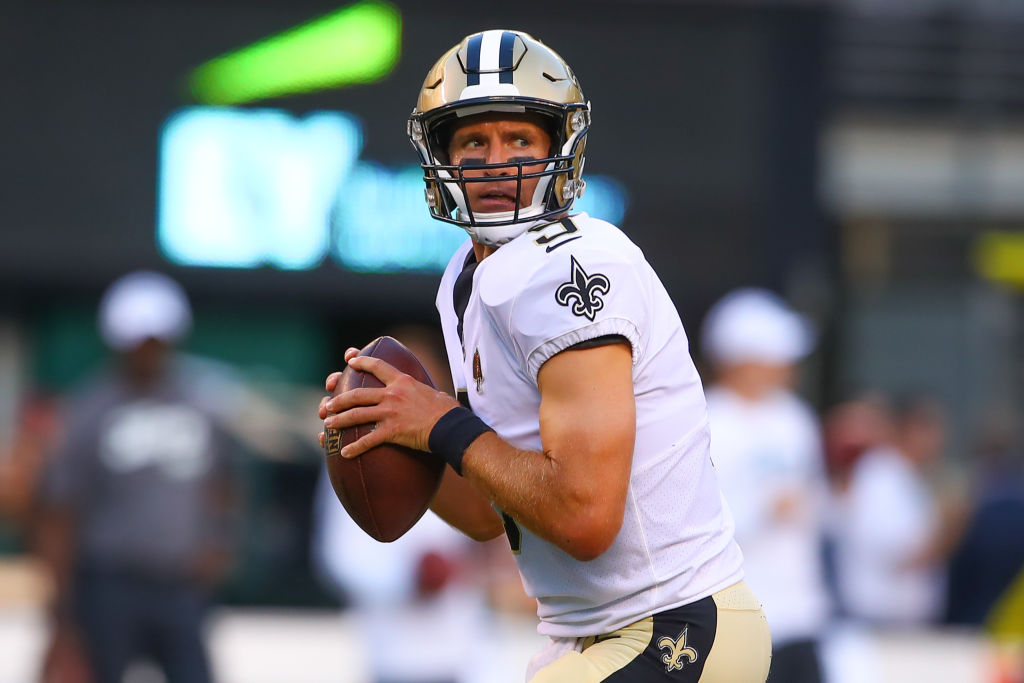 Saints quarterback Drew Brees may already have started his decline.