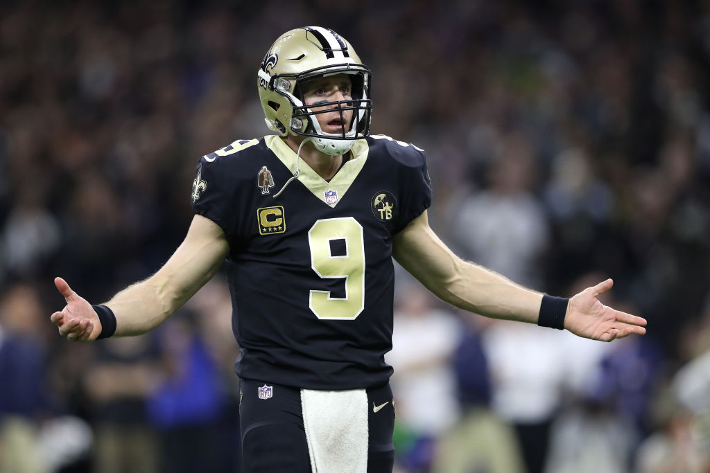 Saints quarterback Drew Brees may already have started his decline.