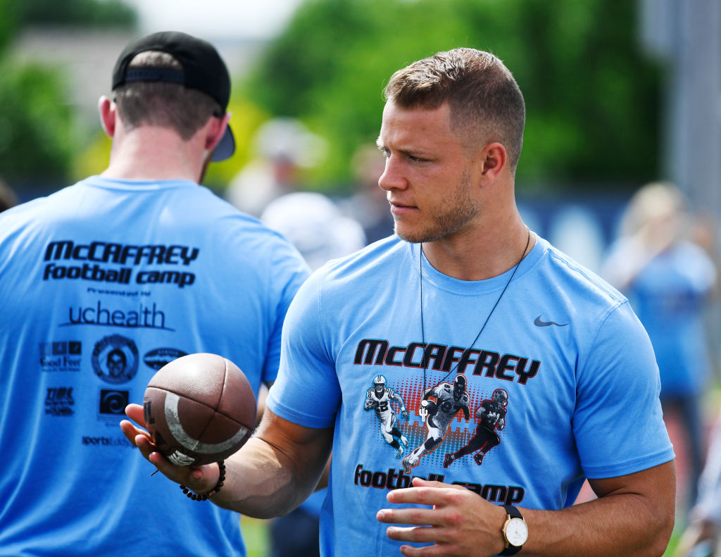 McCaffrey Football Camp - Christian McCaffrey