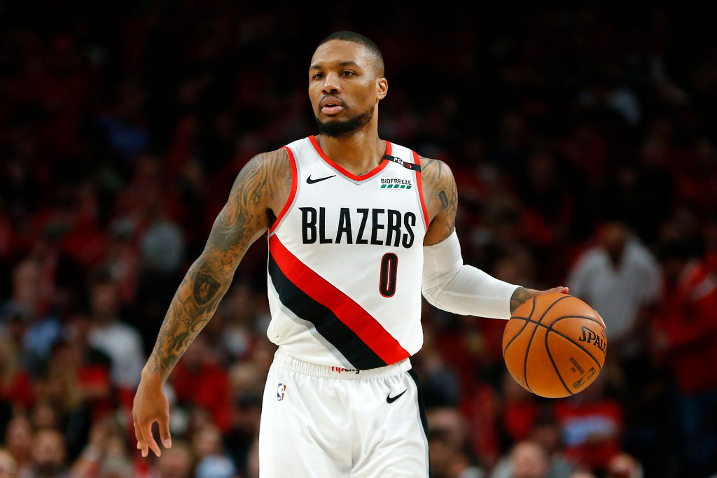 Portland Trail Blazers - Best ball handler Damian Lillard