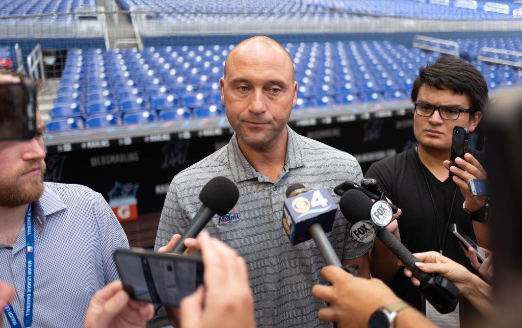Derek Jeter dismissed Hall of Fame players Tony Perez and Andre Dawson when he took over the Marlins.