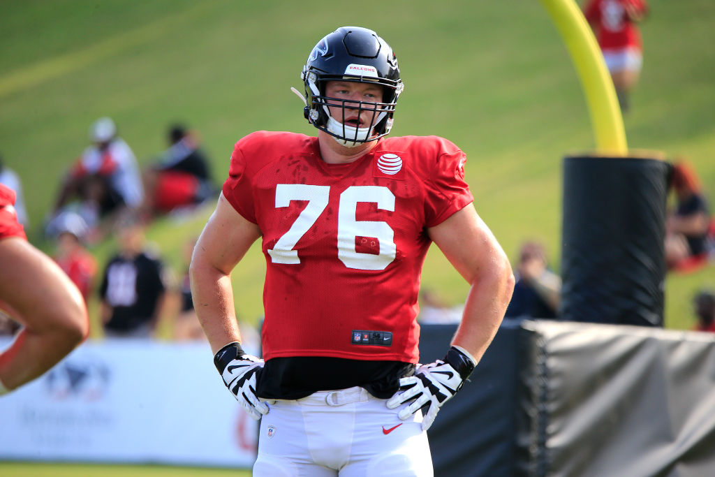 The Atlanta Falcons might regret using a first round draft pick on Kaleb McGary.