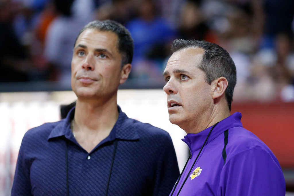 New head coach Frank Vogel (right) brings a defensive mindset, which could be just what the Los Angeles Lakers need.