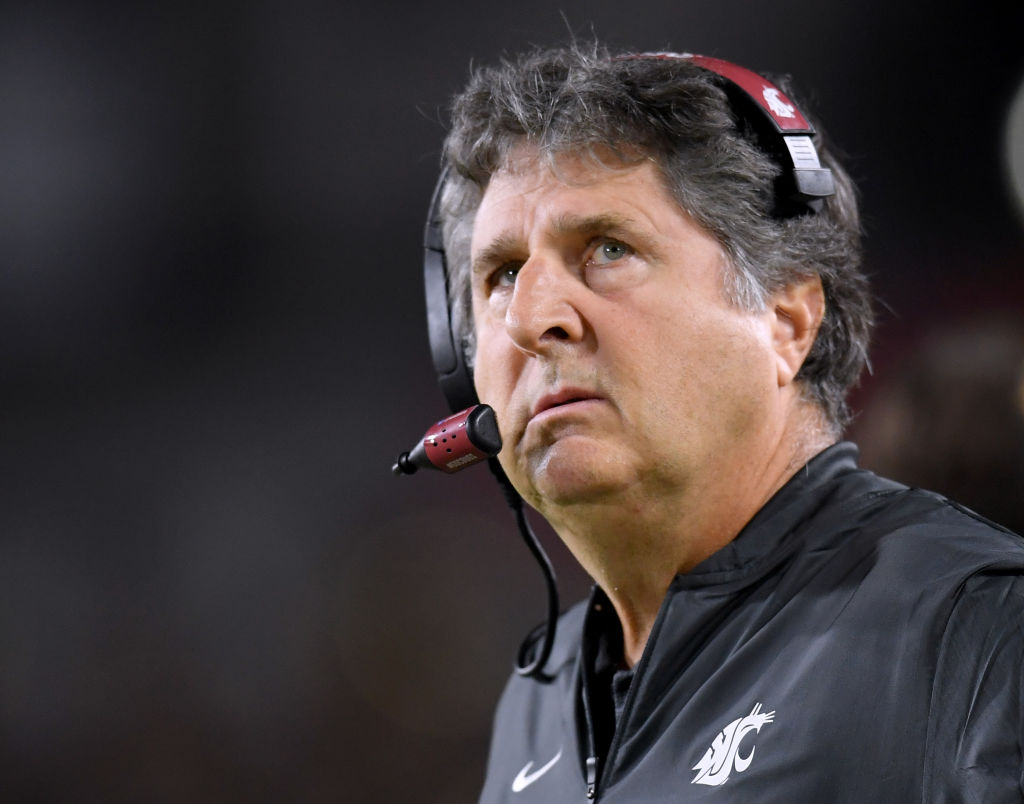 Head Coach Mike Leach wishes the Cougars' schedule wasn't so brutal