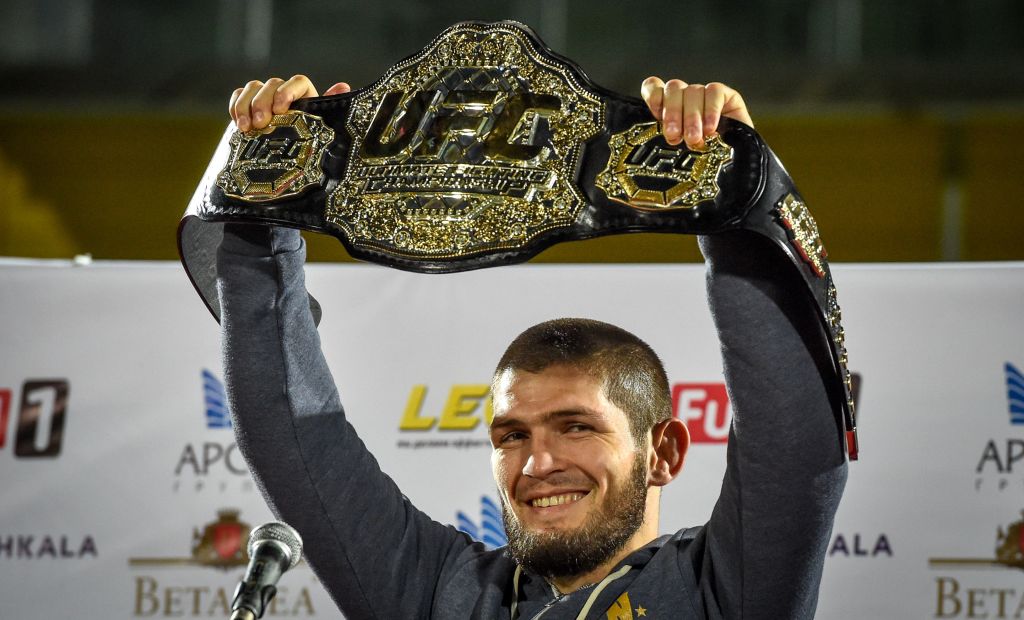 UFC lightweight champion Khabib Nurmagomedov