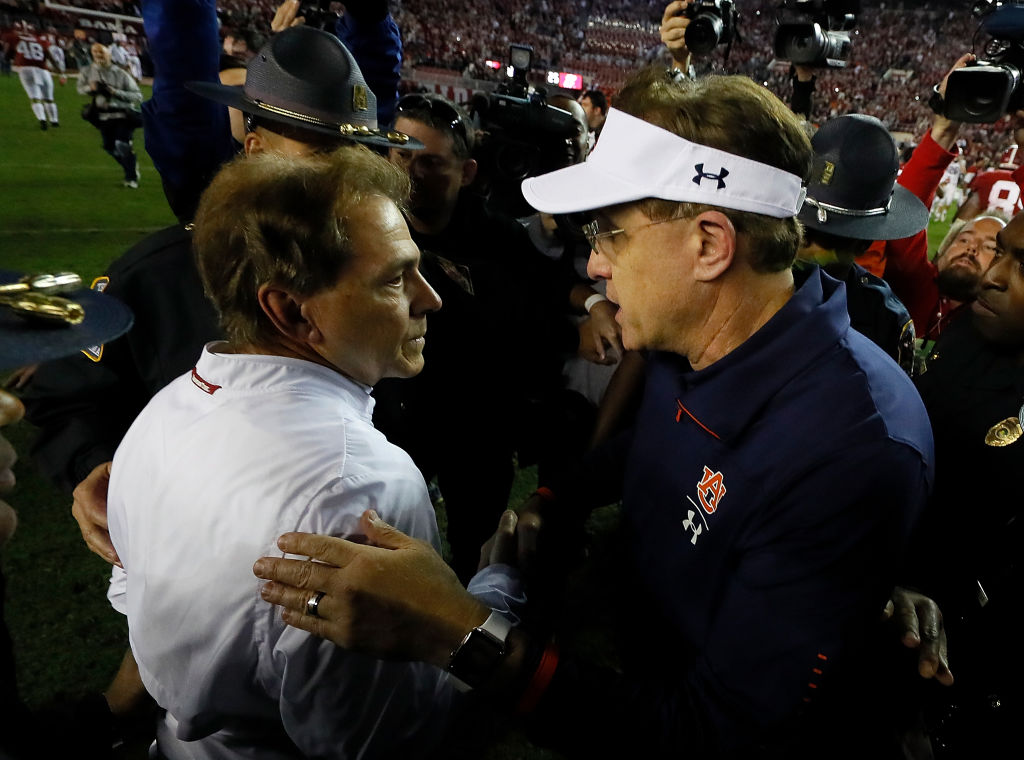 Gus Malzahn hopes to give Nick Saban more trouble in 2019