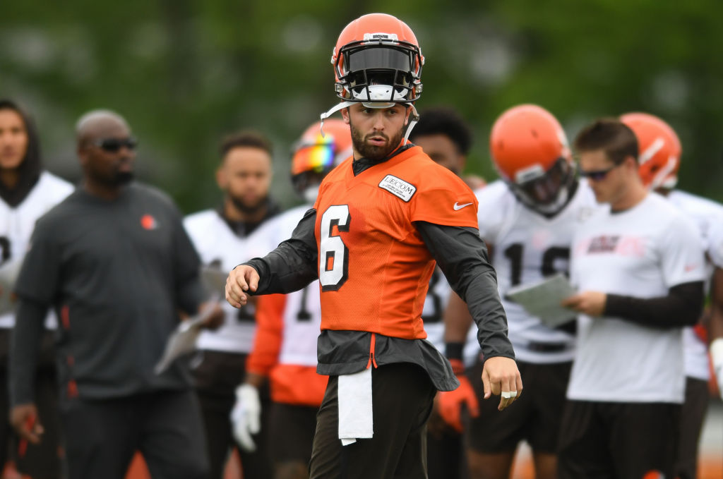 Quarterback Baker Mayfield #6 of the Cleveland Browns