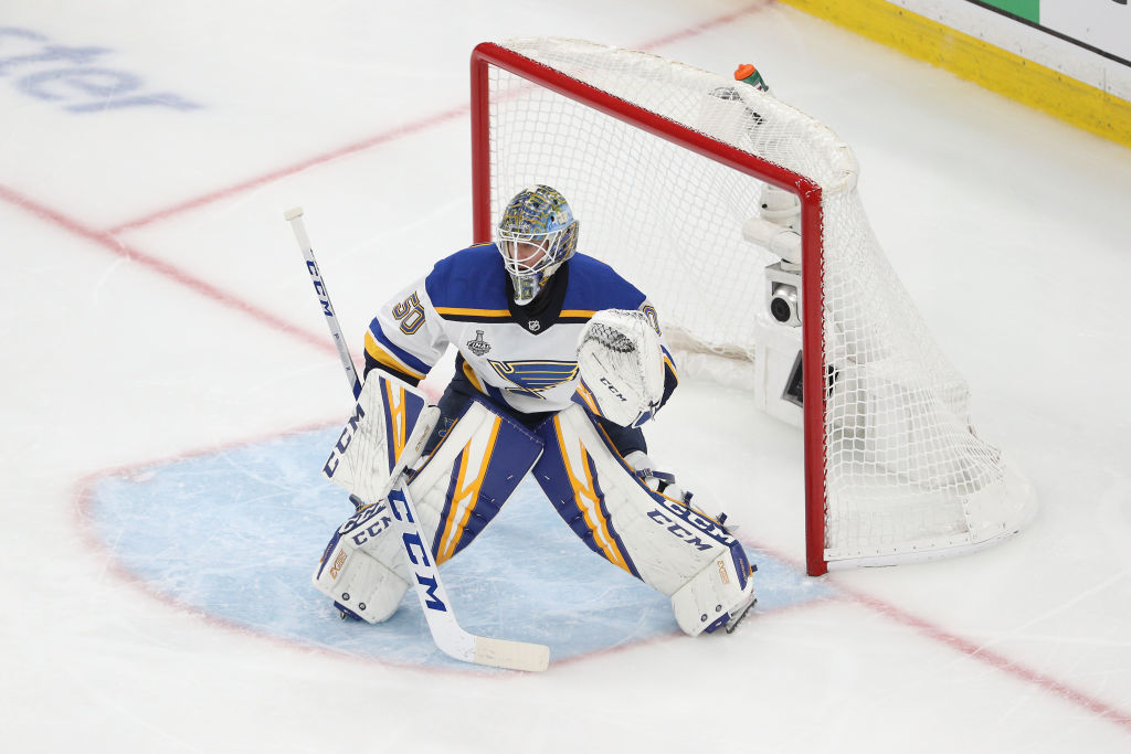 Jordan Binnington sparked St. Louis's remarkable run