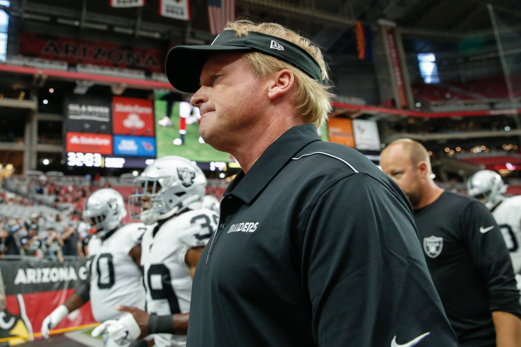 Jon Gruden's reputation as a head coach is on the line
