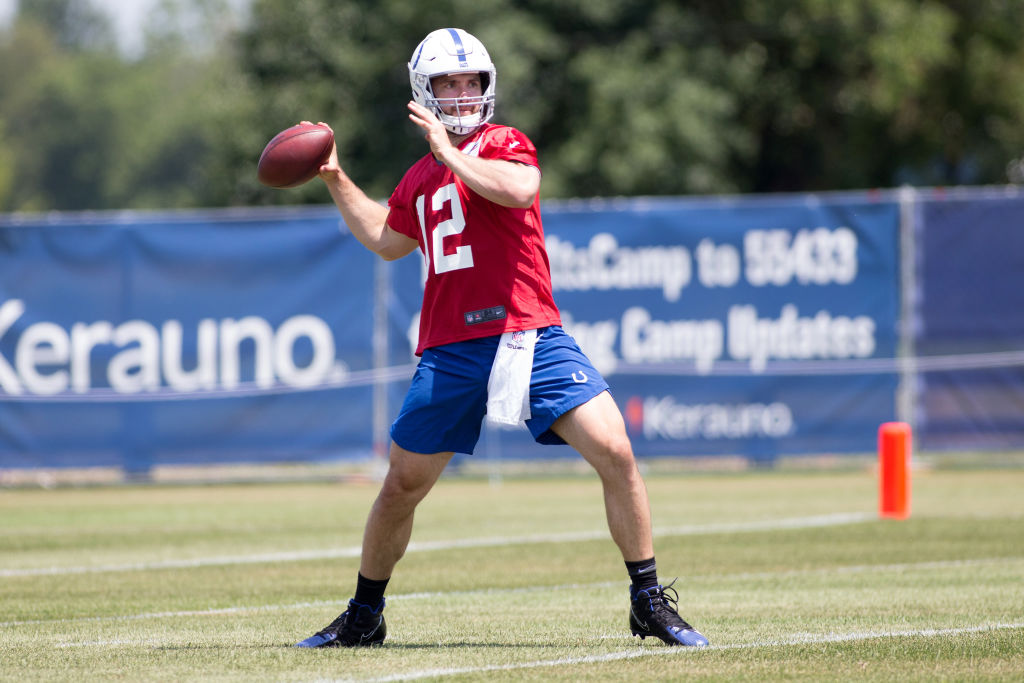 Andrew Luck had been training for the 2019 season