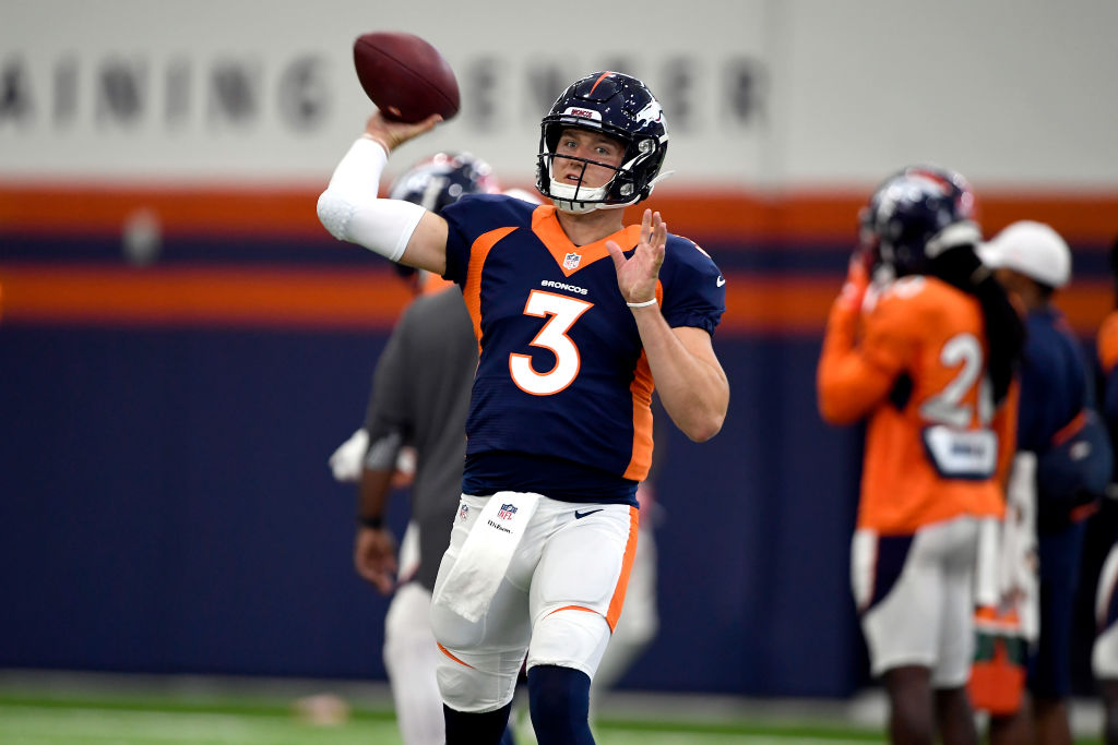 Drew Lock hopes to impress after falling out of the first round to the Broncos at the NFL Draft