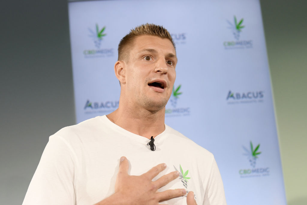 Former New England Patriots tight end Rob Gronkowski