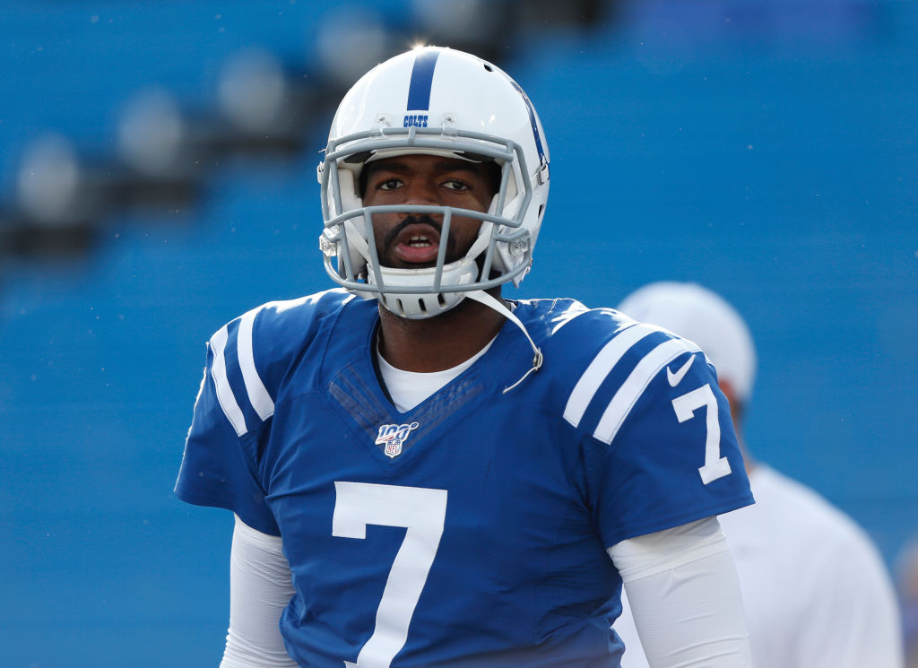 Jacoby Brissett might have to guide the Colts if QB Andrew Luck misses significant time.