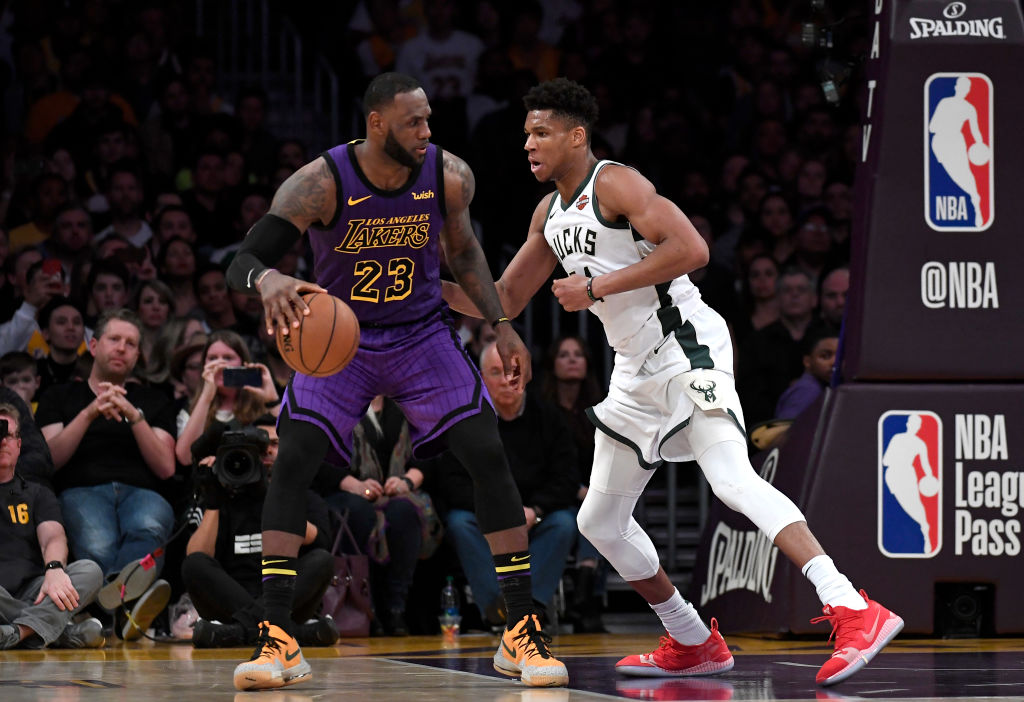 The Lakers could be angling to sign the Bucks Giannis Antetokounmpo when he hits free agency.