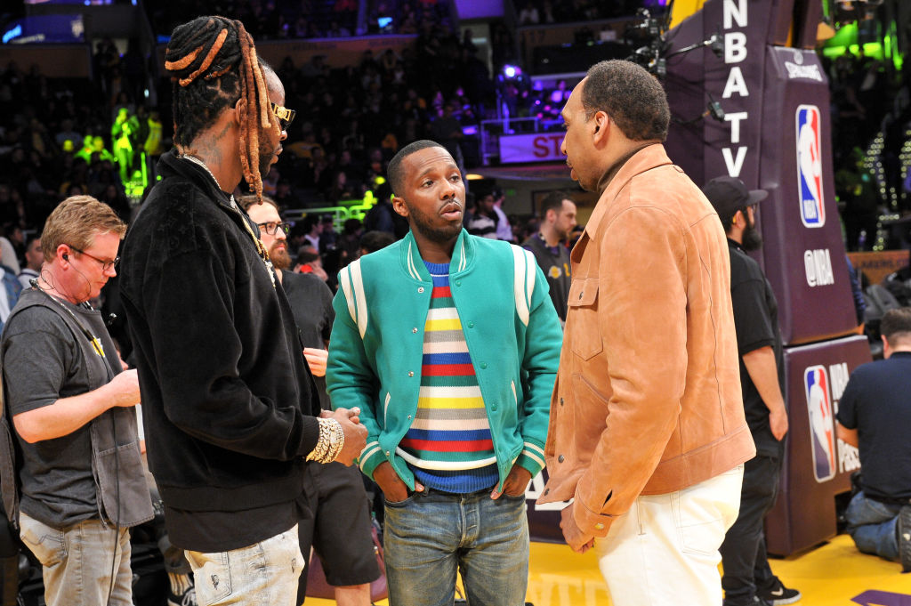 The NCAA seemed to target LeBron James' business partner Rich Paul (middle) with new agent rules it wanted to implement.