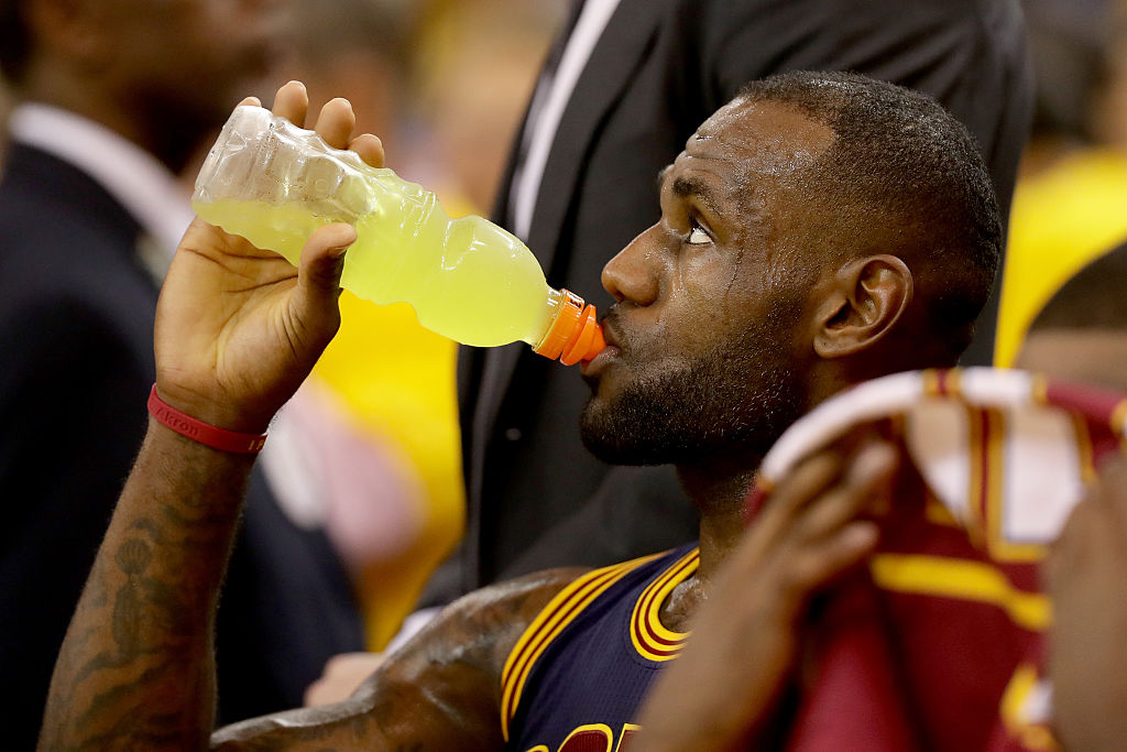Do NBA players drink Gatorade?