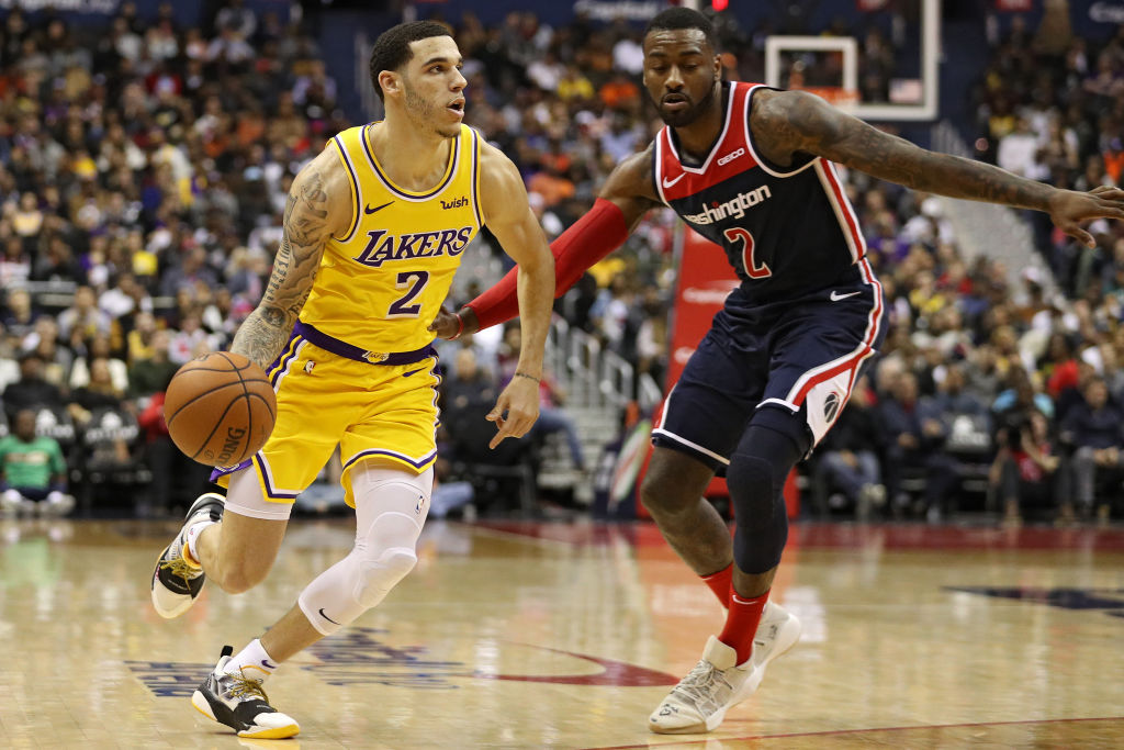 Lonzo Ball (left) changed teams and has a fresh start with the Pelicans; should he change positions and play small forward in New Orleans.