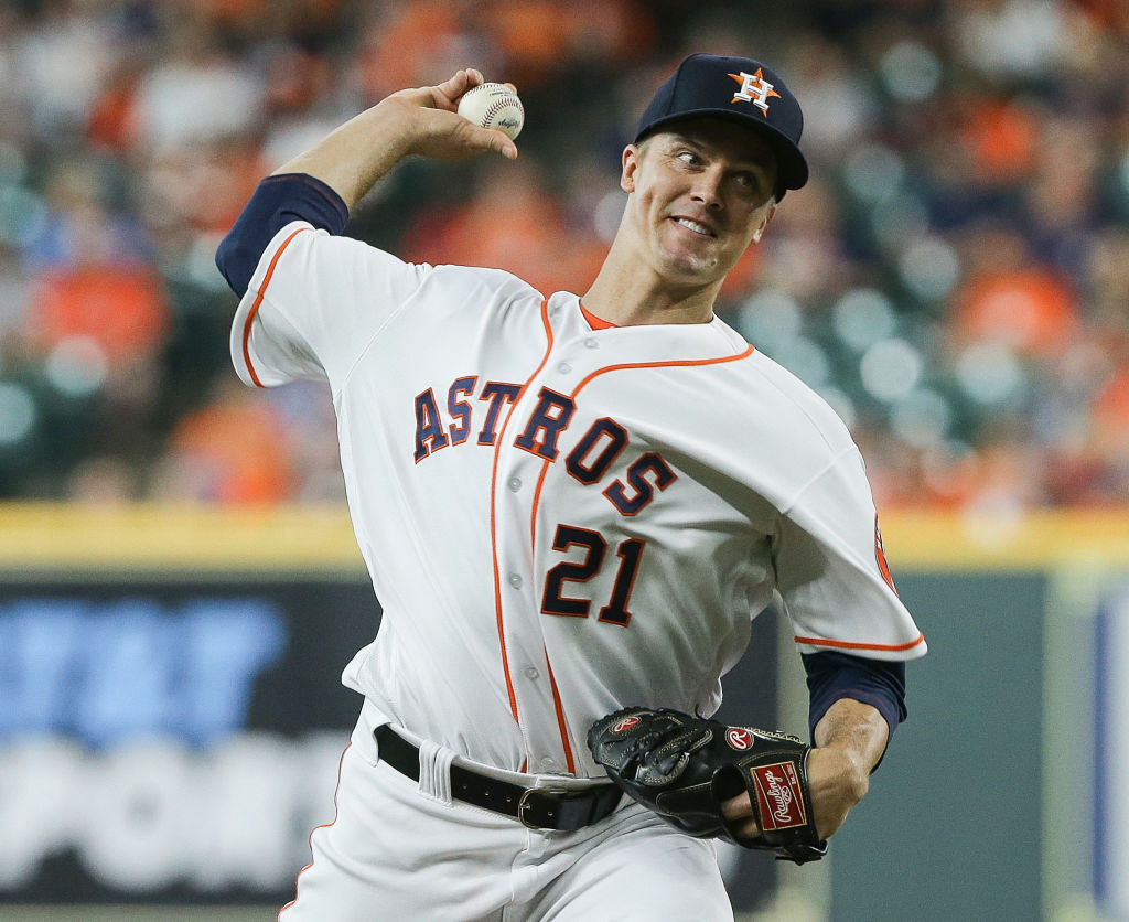 Adding starting pitcher Zack Greinke helped the Astros win the 2019 MLB trade deadline.