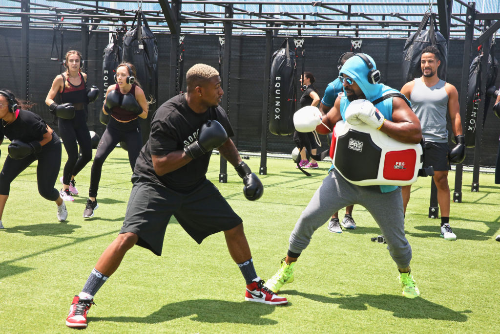 Boxing And Brunch With NFL player Dashon Goldson Powered By Equinox Sports Club