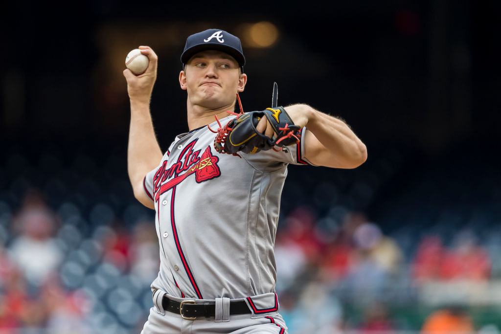 The Braves Mike Soroka is on the shortlist to be the NL Rookie of the Year in 2019.