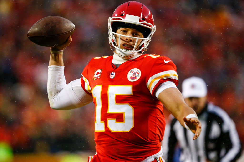 Kansas City Chiefs quarterback Patrick Mahomes