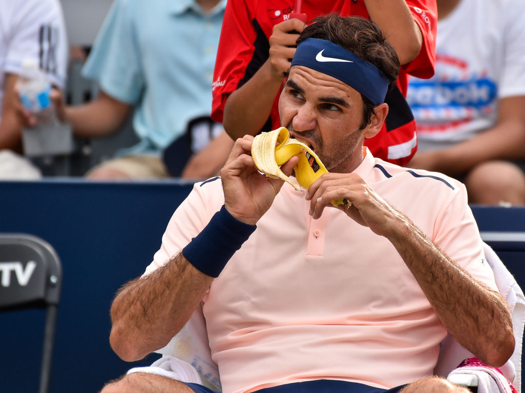 Roger Federer is a star tennis player and supreme athlete, but his diet isn't that different from the rest of us.