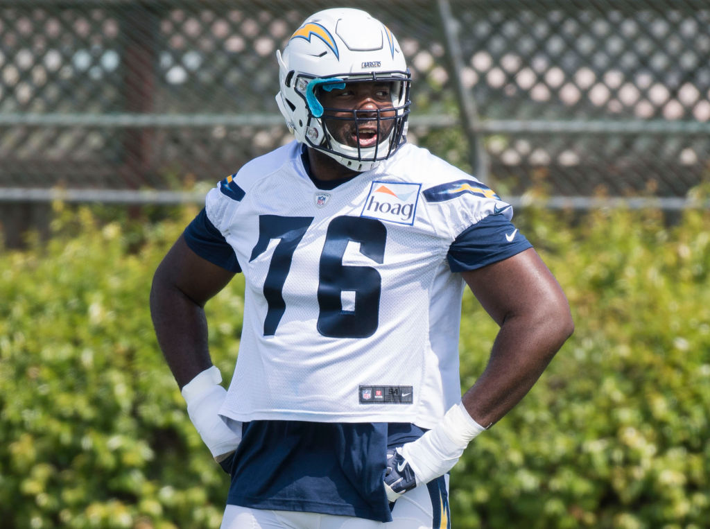 Chargers lineman Russell Okung sought life-saving medical assistance when he didn't feel quite right.