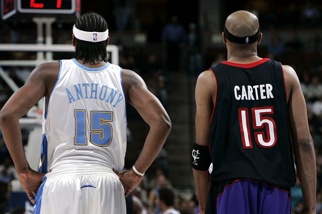 Carmelo Anthony and Vince Carter were once NBA stars, and their careers could end much differently from one another.