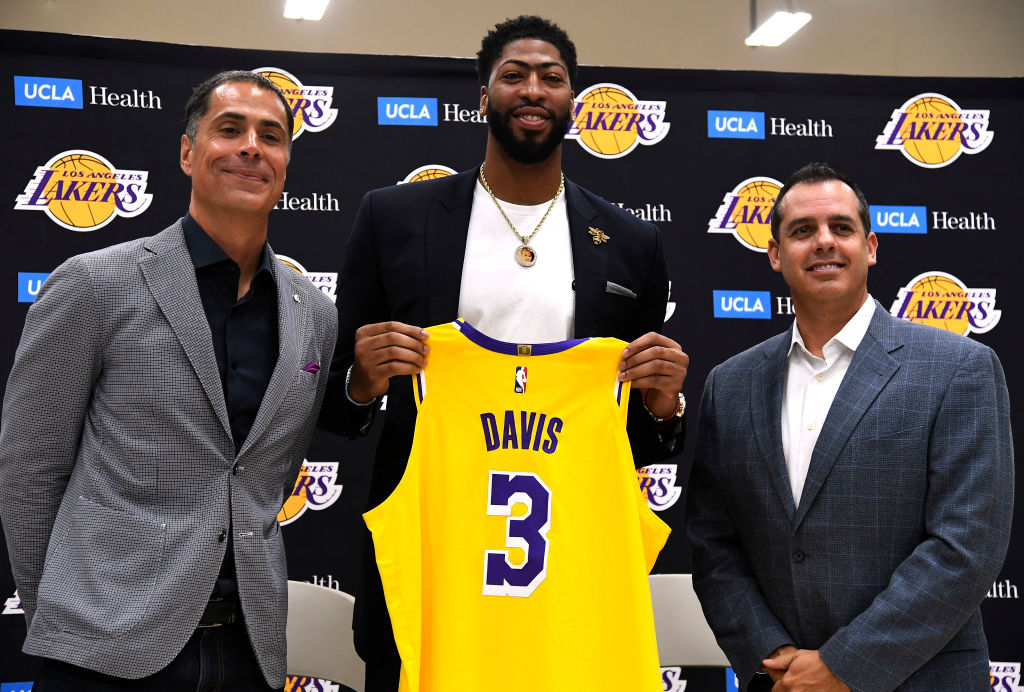 Anthony Davis is set to embark on his first year with the Lakers