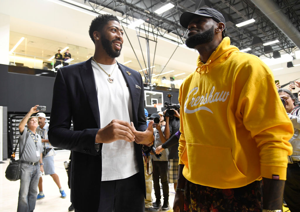 Anthony Davis has been among the best players in the NBA alongside LeBron James