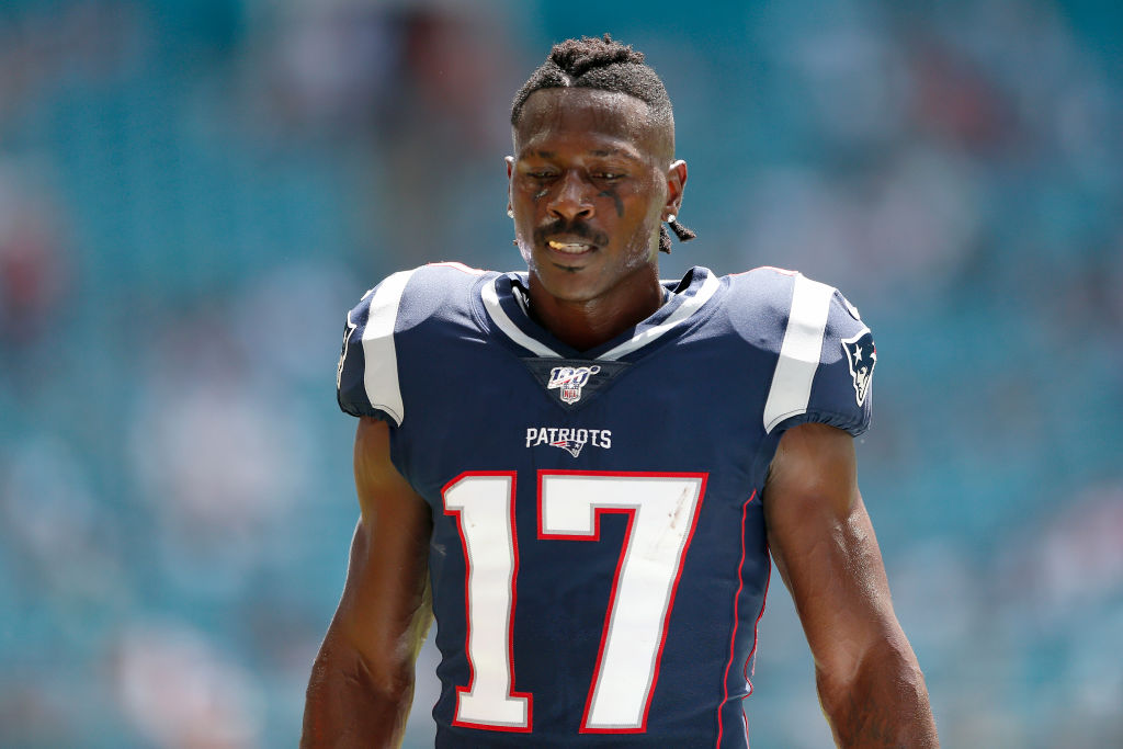 Former Patriots wide receiver Antonio Brown