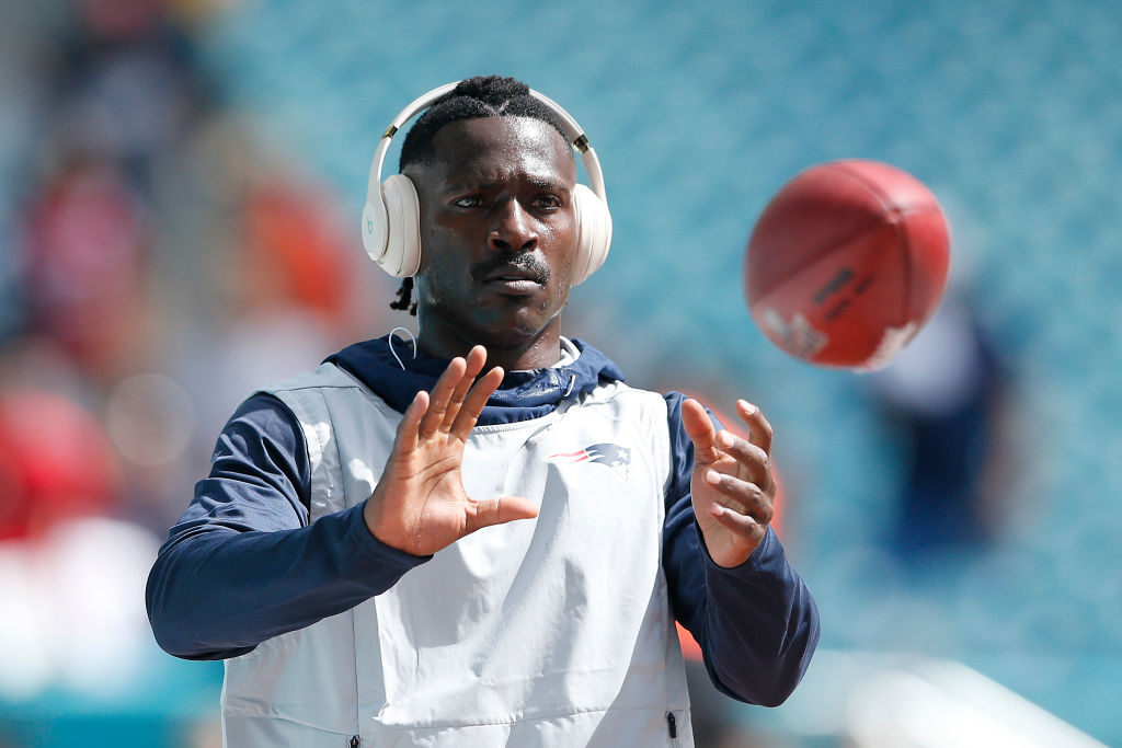 Former Patriots wide receiver Antonio Brown