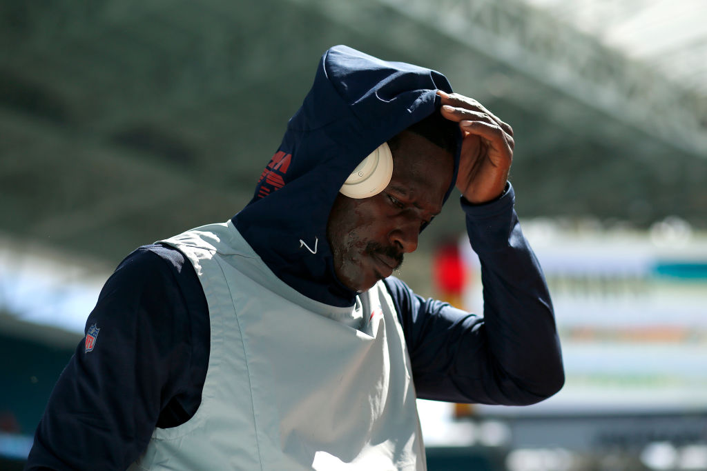 Former Patriots wide receiver Antonio Brown