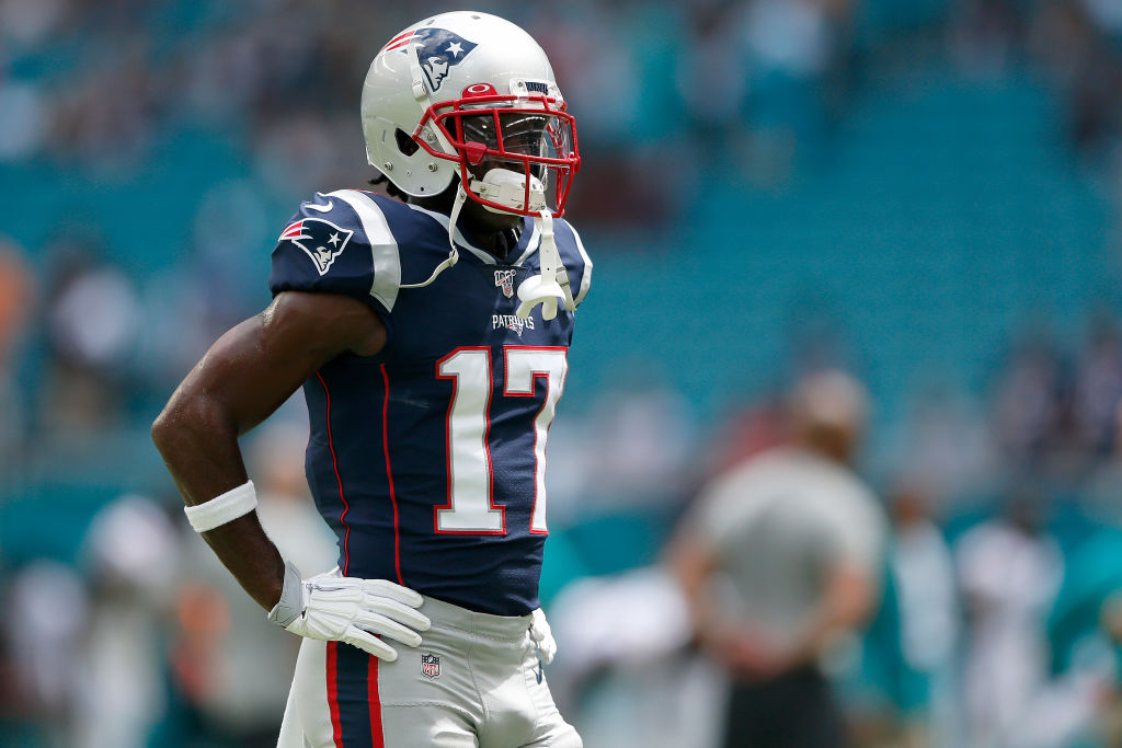 Former Patriots wide receiver Antonio Brown