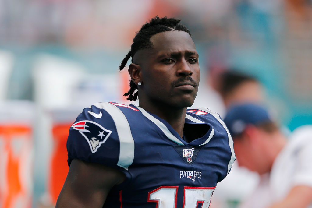 Former Patriots wide receiver Antonio Brown