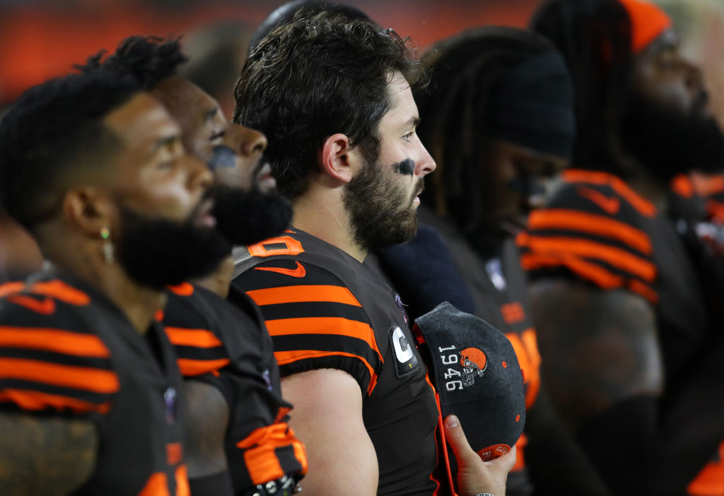 Browns quarterback Baker Mayfield