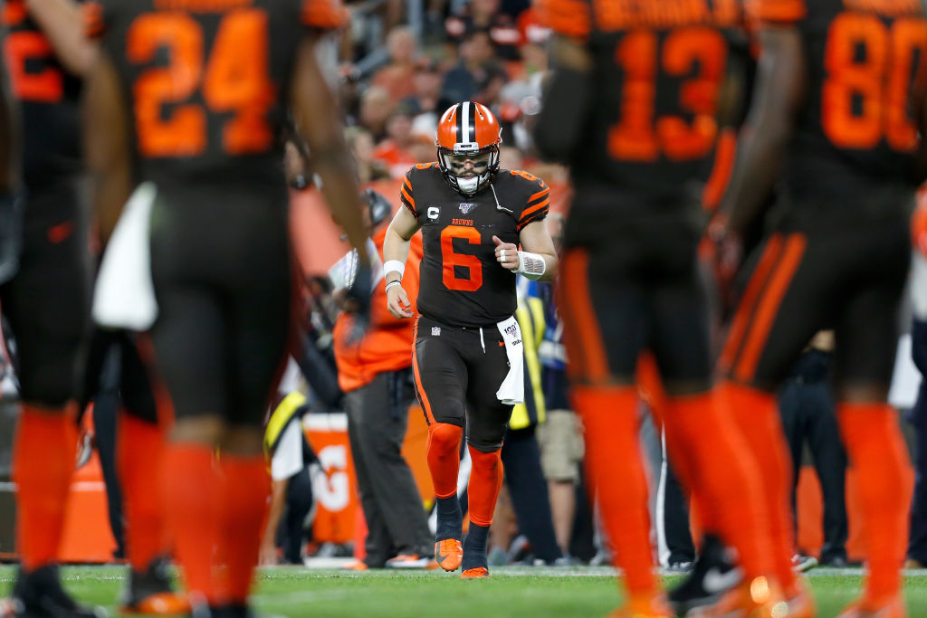 Browns quarterback Baker Mayfield