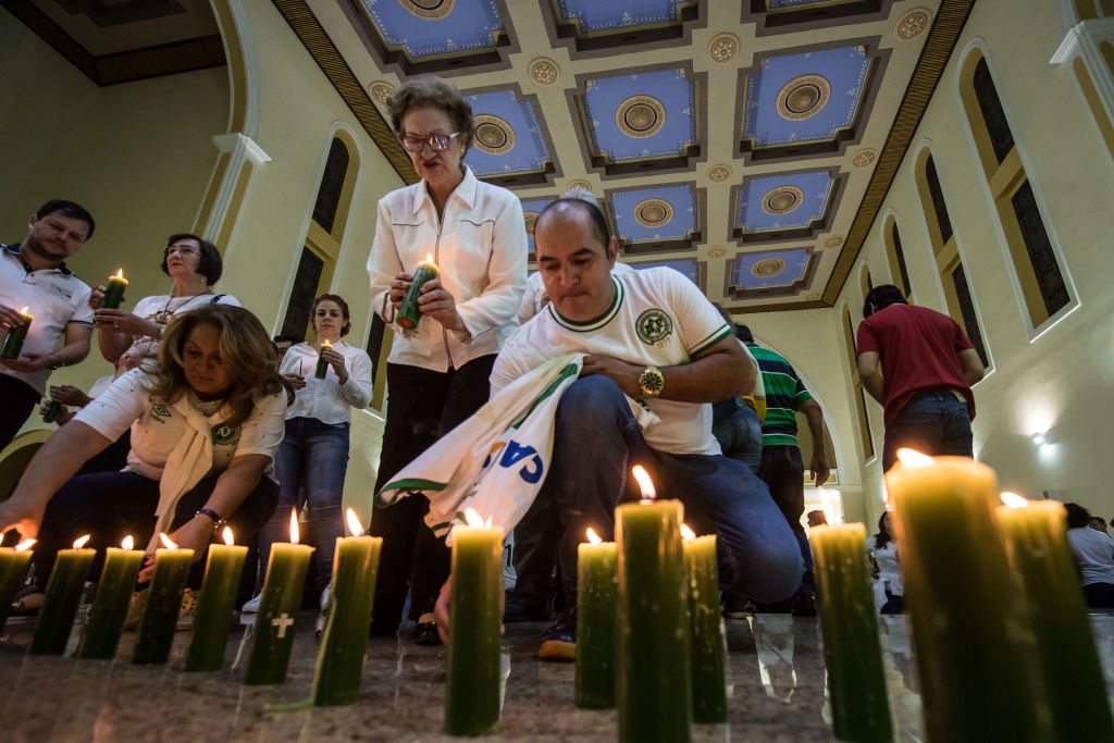 Brazilian football club Chapecoense plane crash