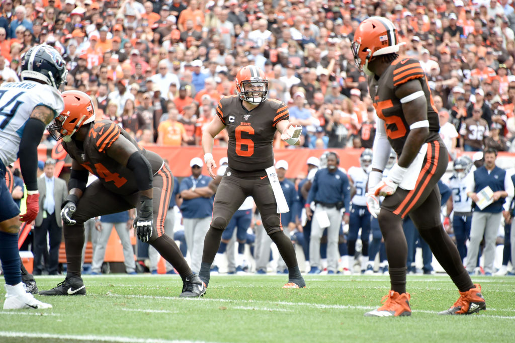 Browns quarterback Mayfield