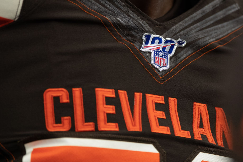 cleveland browns white jerseys home