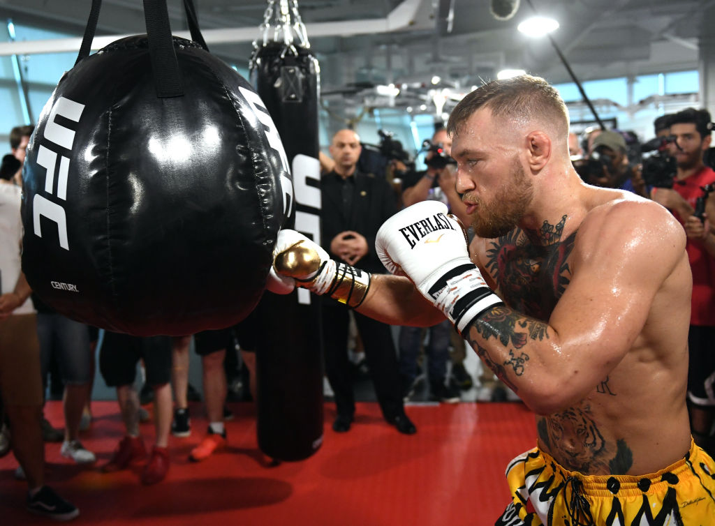 Conor McGregor punch