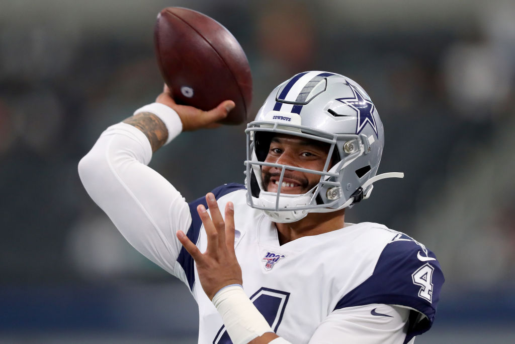 Cowboys quarterback Dak Prescott