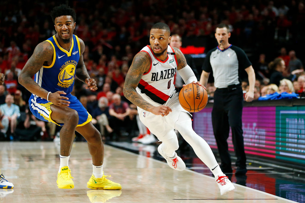 Damian Lillard is still in awe of what the Warriors did against the Trail Blazers in the 2019 NBA playoffs.