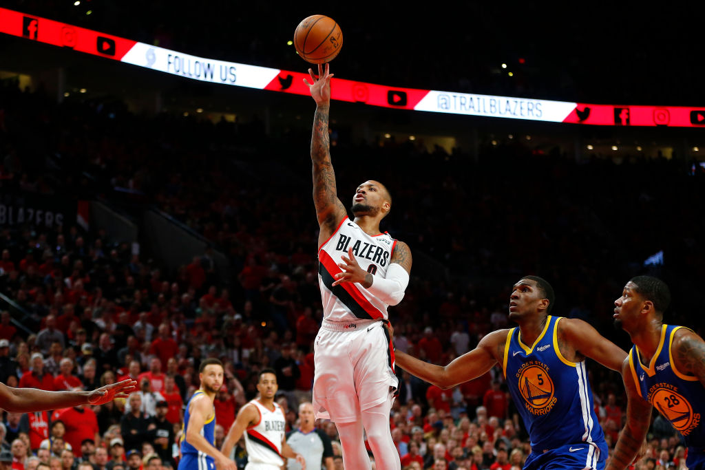 Damian Lillard is still in awe of what the Warriors did against the Trail Blazers in the 2019 NBA playoffs.