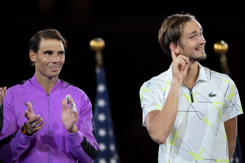 Daniil Medvedev at the U.S. Open