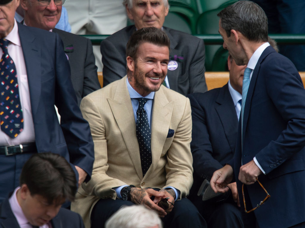 David Beckham is an English soccer legend, but only time will tell if he coaches the national team.