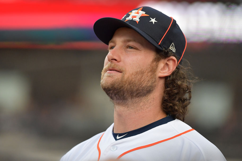 2019 MLB All-Star Game - Gerrit Cole #45 of the Houston Astros