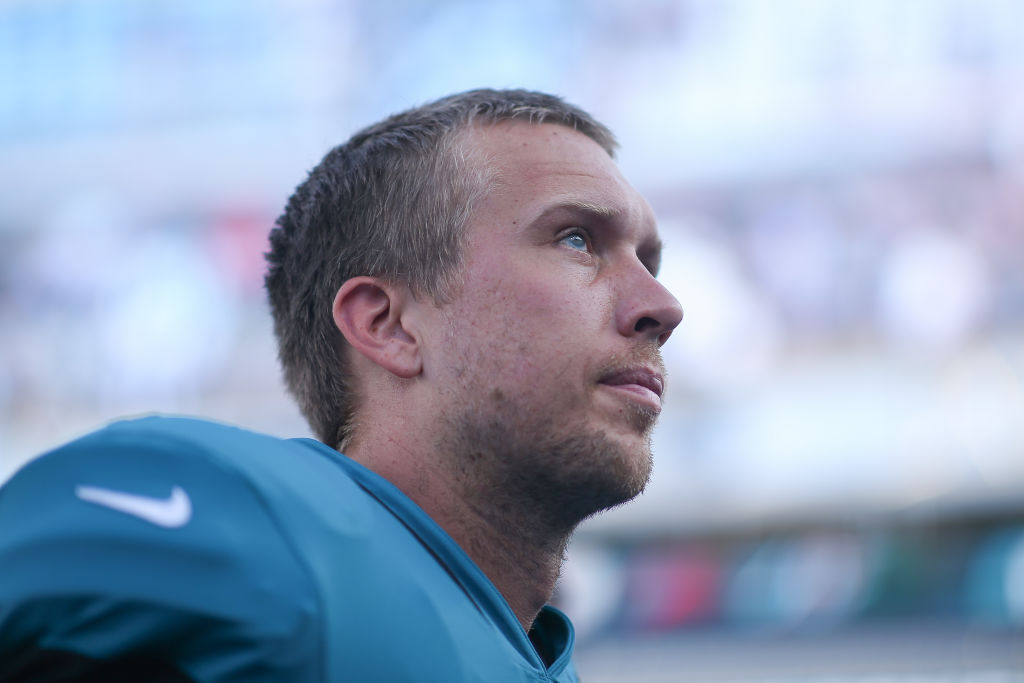 Nick Foles #7 of the Jacksonville Jaguars