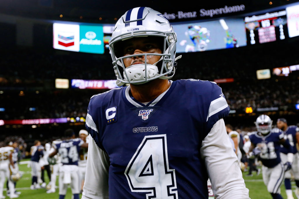 Cowboys quarterback Dak Prescott