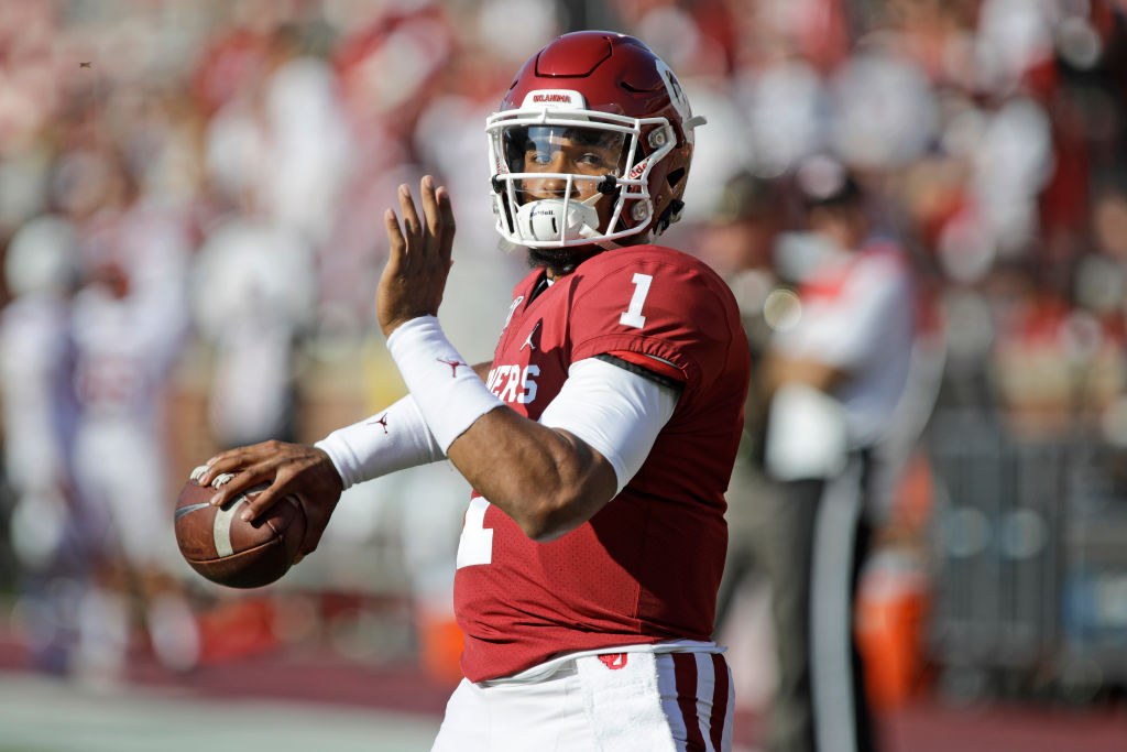 Does Jalen Hurts have to worry about losing his starting QB job with the Oklahoma Sooners?